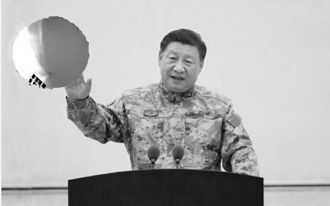 In Memoria del Povero Pallone Spione Gonfiato di Xi Jinping